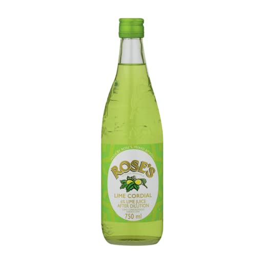 Roses Lime Cordial 750ml