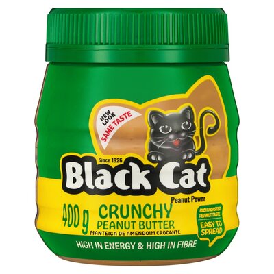 Black Cat Crunchy Peanut Butter 400gr