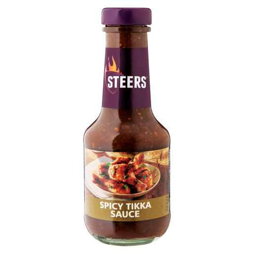 Steers Spicy Tikka Sauce 375ml