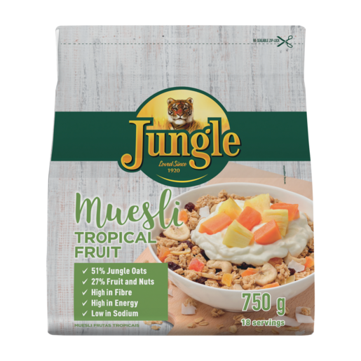 Jungle Oats Tropical Muesli 750gr