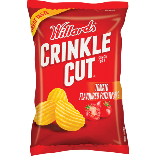 Willards Crinkle Cut Tomato 125g