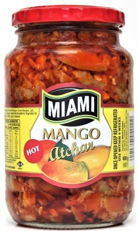 Miami Mango Atchar Hot 400gr