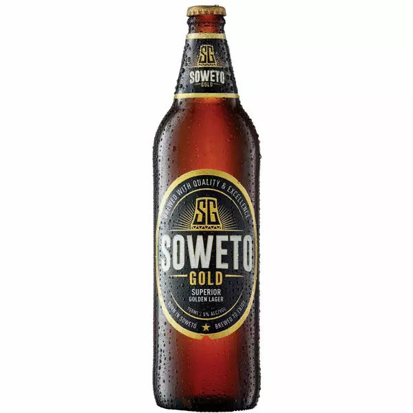 Soweto Gold Lager 750ml