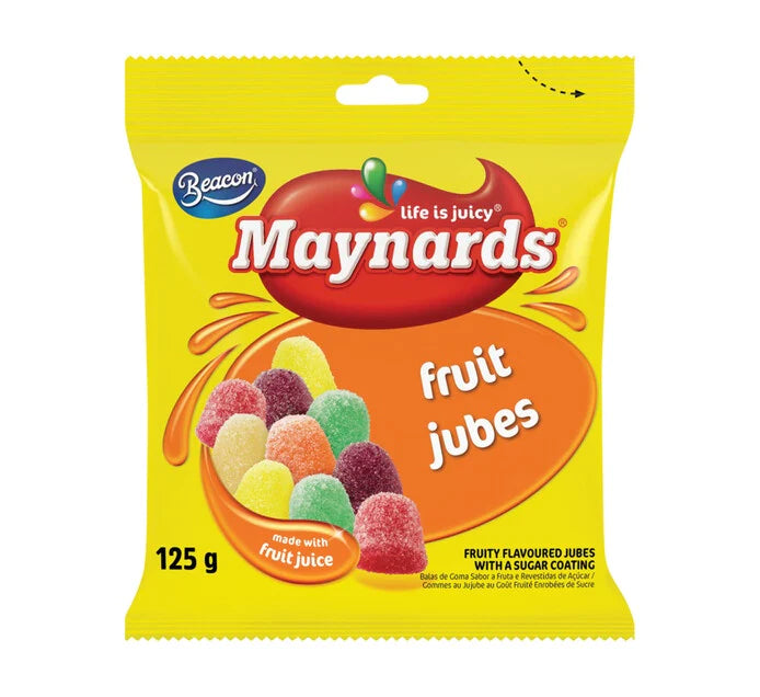 Maynards Fruit Jubes 125gr