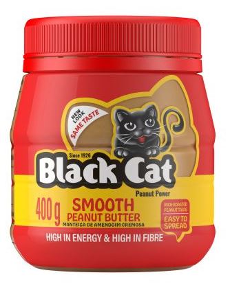 Black Cat Smooth Peanut Butter 400gr