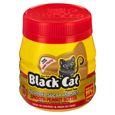 Black Cat No Added Sugar Peanut Butter 400gr